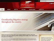 Tablet Screenshot of legalmgt.com